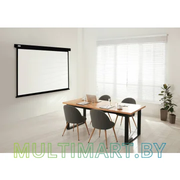 Проекционный экран CACTUS Wallscreen CS-PSW-180X180-BK картинка 3